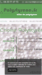 Mobile Screenshot of polystyrene.fr
